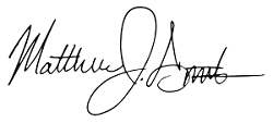 Matthew Smith signature